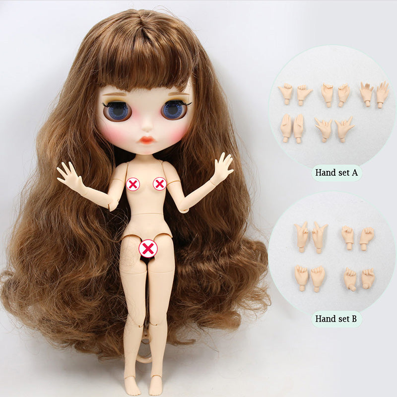 DIY Changeable ICY DBS Blyth Doll, 1/6 Scale BJD Toy with OB24 Ball Joint Body Anime Girl Collectible