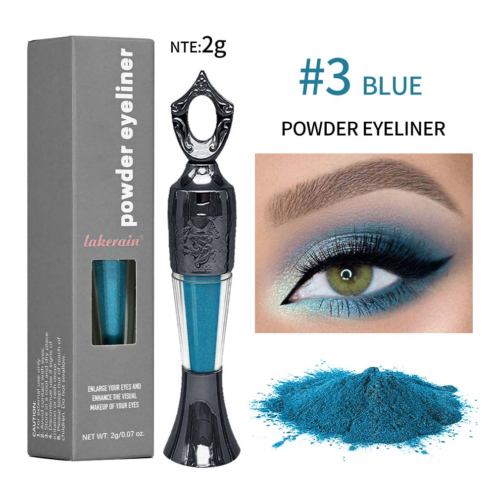 Kohl Powder Eye Liner Handmade Arabic Powder Eyeliner LongLasting Powder Makeup Soft Waterproof Smu