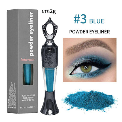 Kohl Powder Eye Liner Handmade Arabic Powder Eyeliner LongLasting Powder Makeup Soft Waterproof Smu