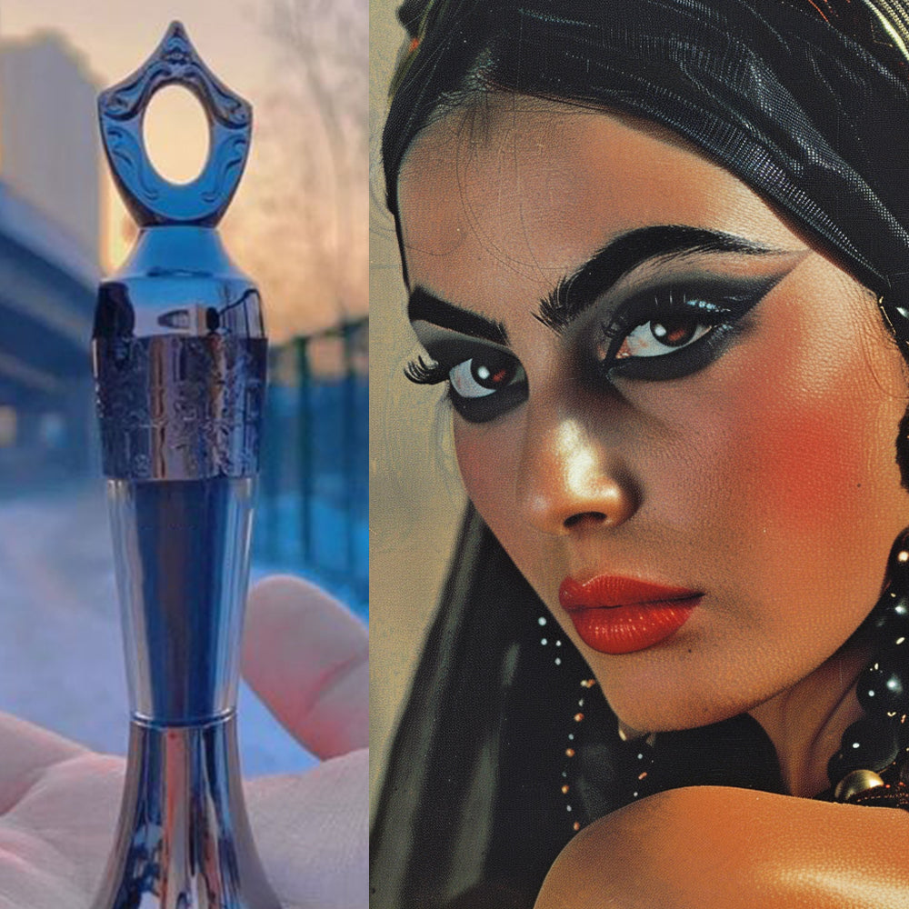 Kohl Powder Eye Liner Handmade Arabic Powder Eyeliner LongLasting Powder Makeup Soft Waterproof Smu