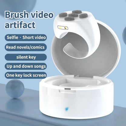Multi-Function Fingertip Remote Controller for Selfies, Browsing, and E-Book Reading