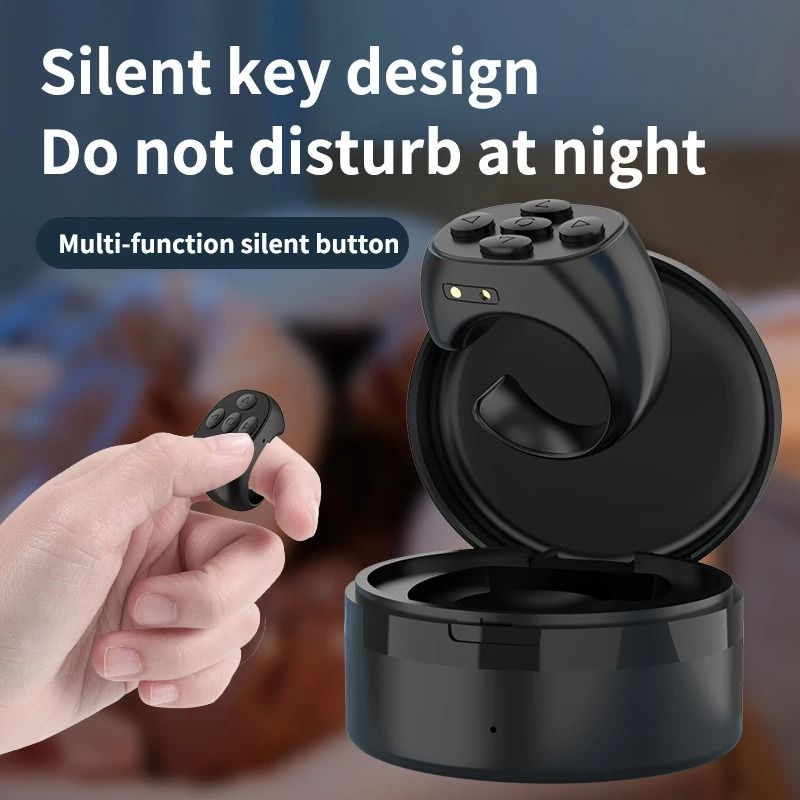 MultiFunction Fingertip Remote Controller For Selfies Browsing And EBook Reading 4