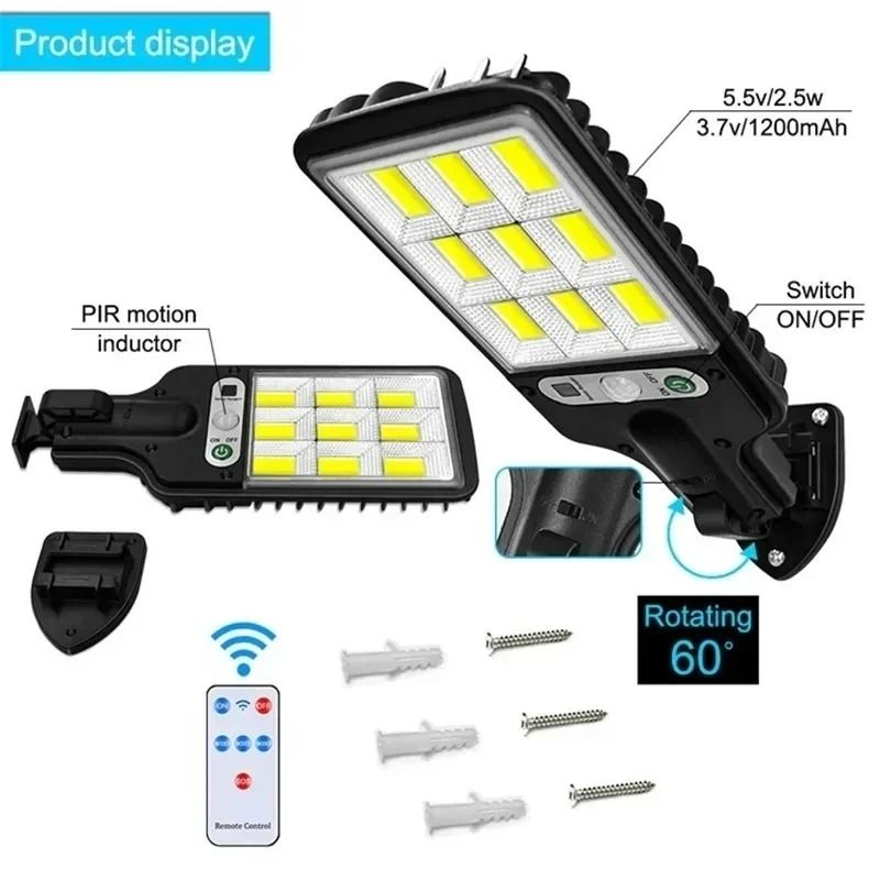 Solar Sensor LED Wall Light For Outdoor Garden And Garage Lighting 4