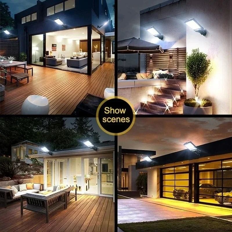 Solar Sensor LED Wall Light For Outdoor Garden And Garage Lighting 5