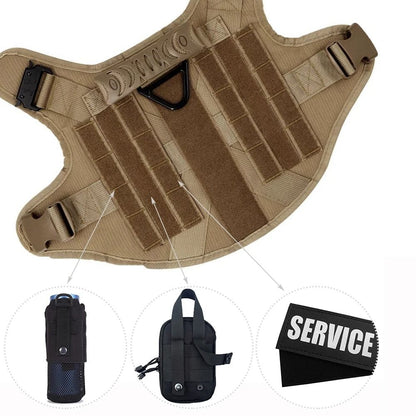 Large Dog Harness And Leash Training Set For German Shepherd And Medium To Large Breeds 5