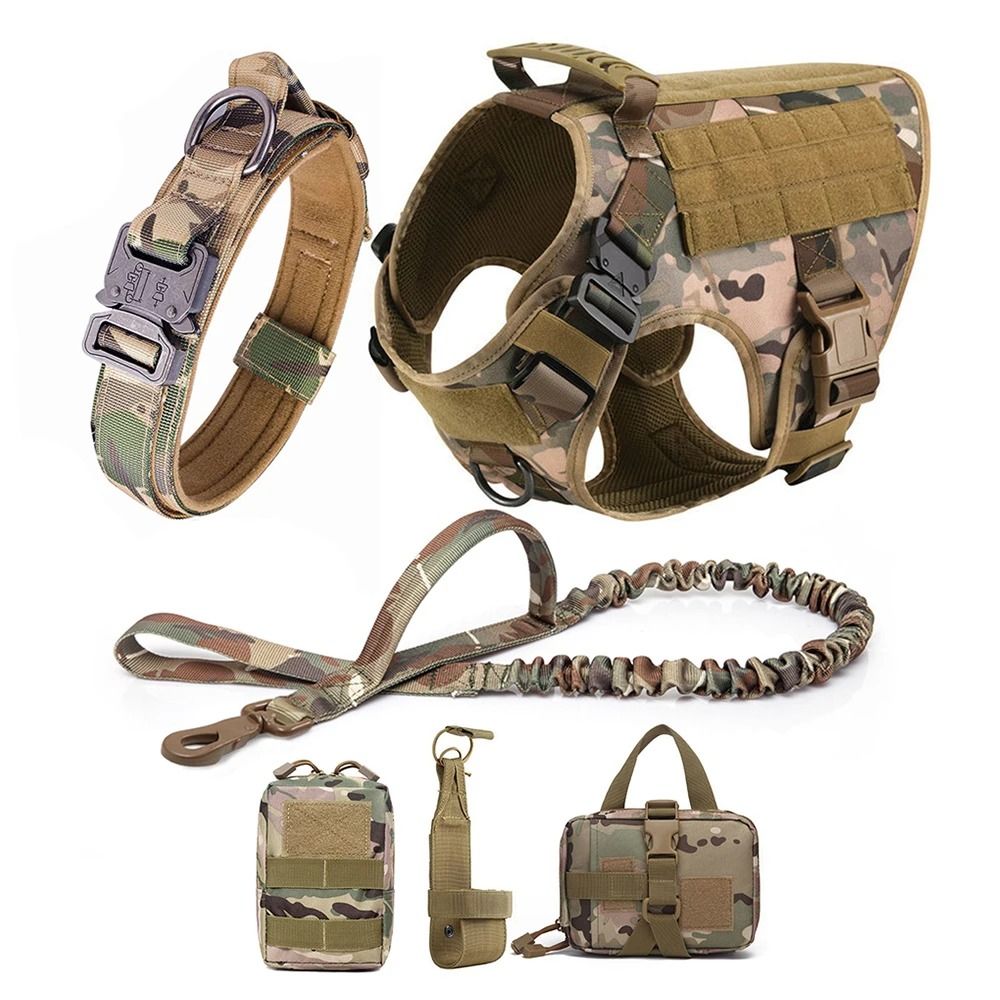 Large Dog Harness And Leash Training Set For German Shepherd And Medium To Large Breeds 13