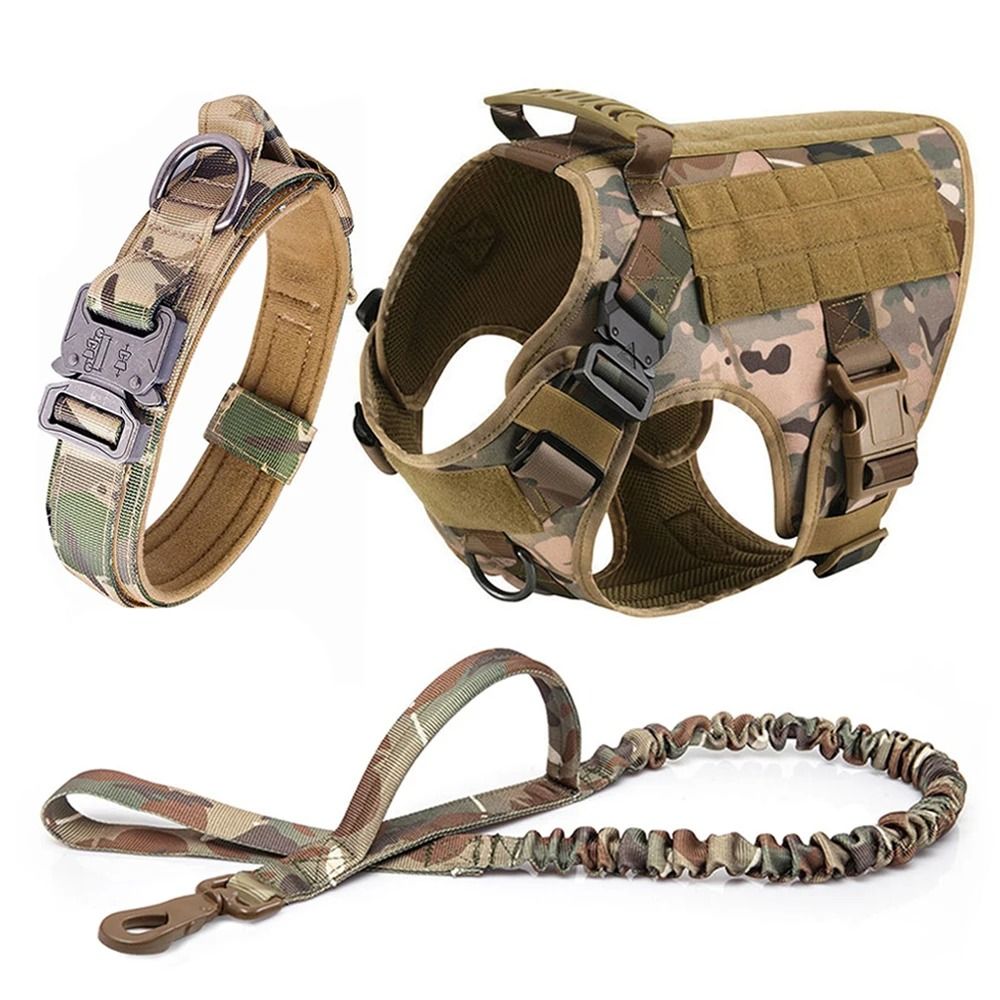 Large Dog Harness And Leash Training Set For German Shepherd And Medium To Large Breeds 17