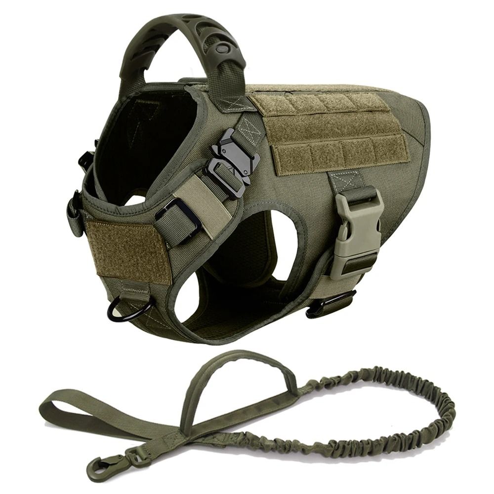 Large Dog Harness And Leash Training Set For German Shepherd And Medium To Large Breeds 22