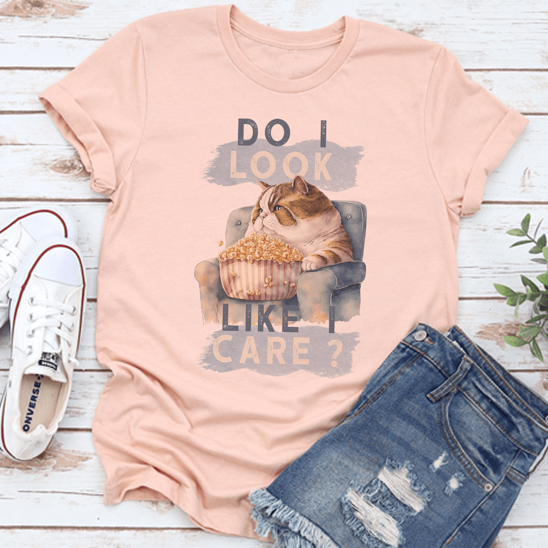 Do I Look Like Care Tee 2