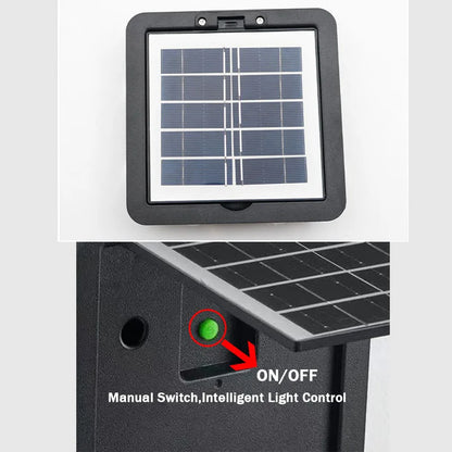 Waterproof Solar Outdoor Light 8LED Wall Lamp, Solar Garden Porch Light, Home Decoration for Deck Yard Garage