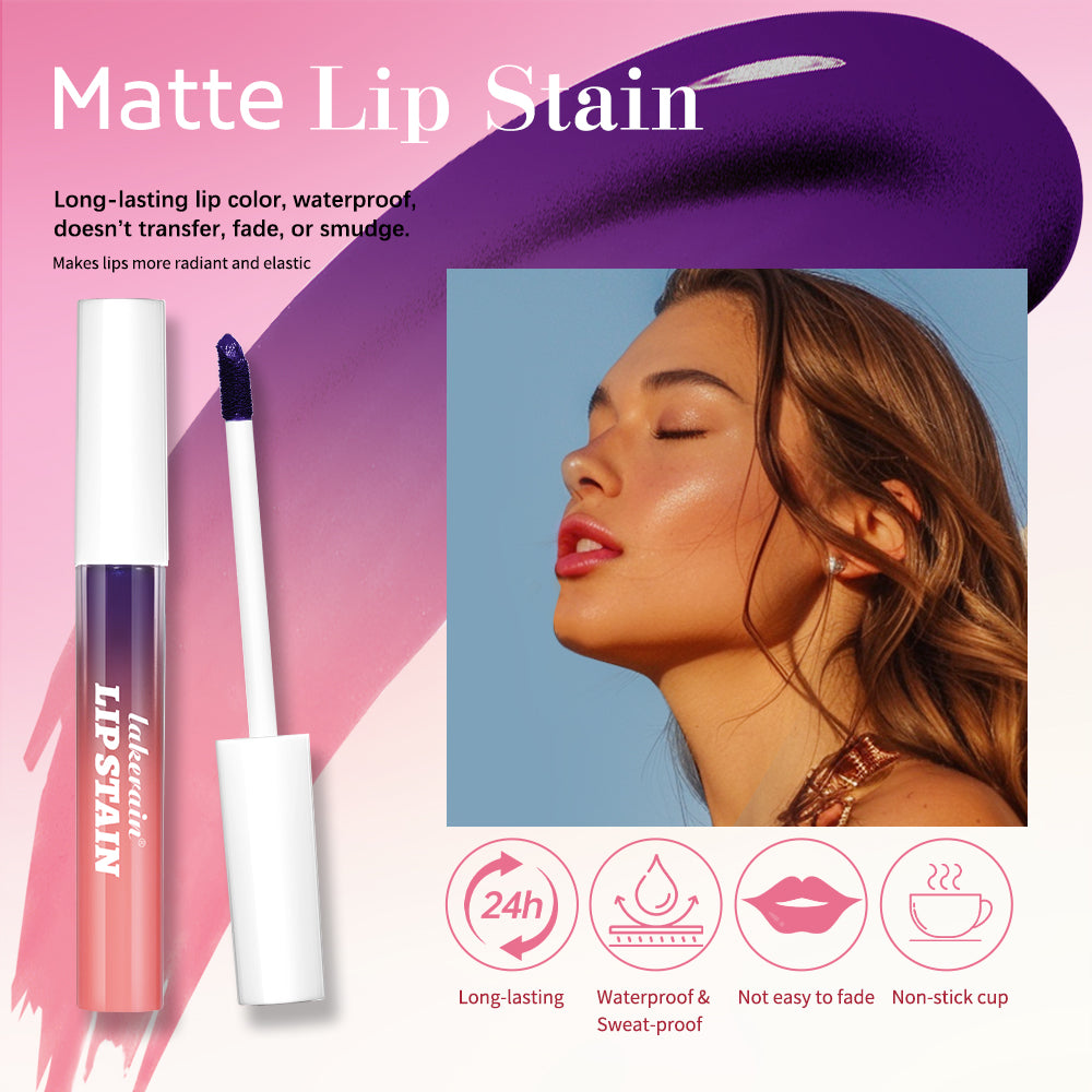 Peel Reveal Lip Tint, Waterproof Long Lasting Pink Color, Transfer Proof Natural Lip Stain, Kiss Proof, Easy Application