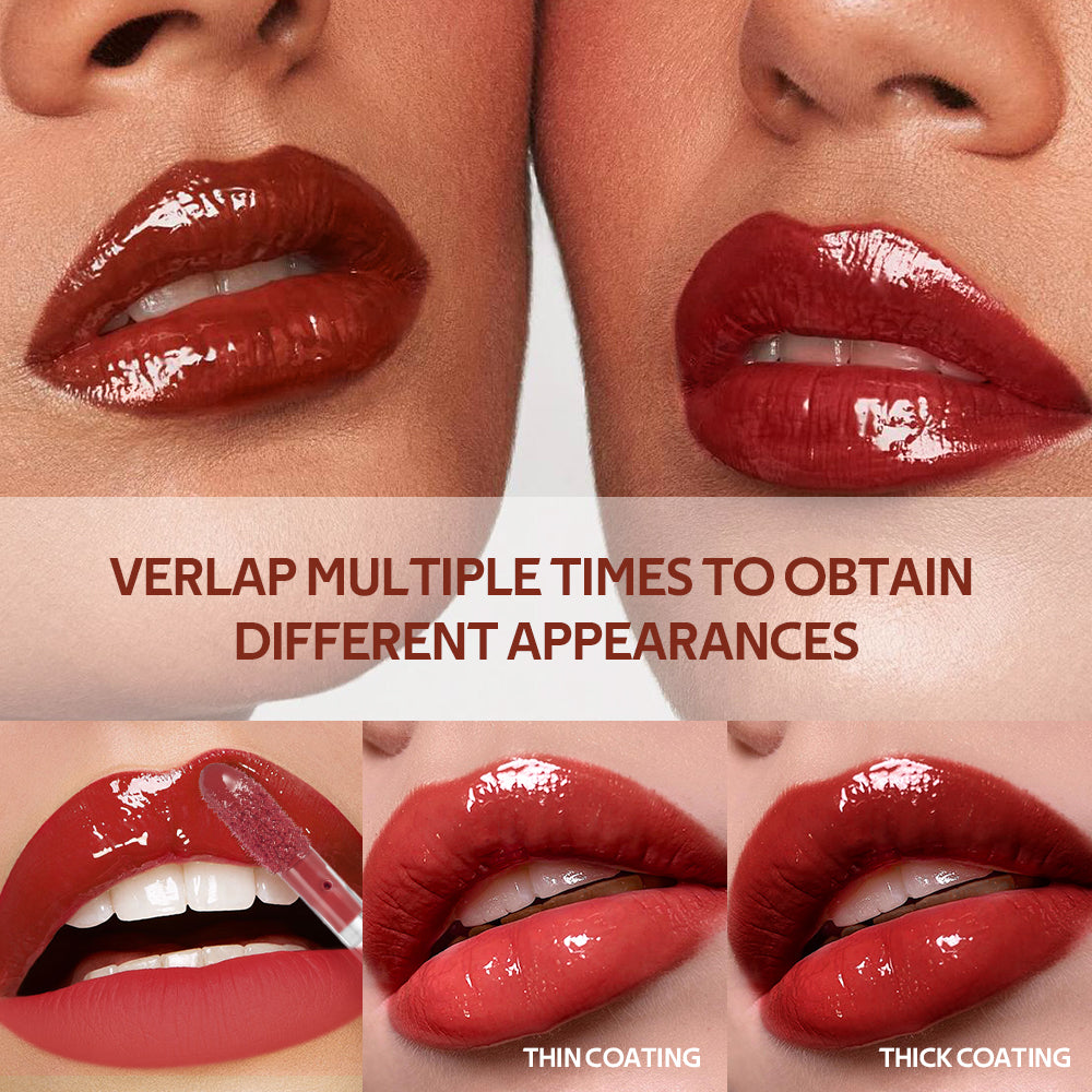 Lip Stain VB Hydrating Gloss Stain, Long-Lasting Hydration, Nourish Lips with Vitamin B12, Magnesium, Coconut Water