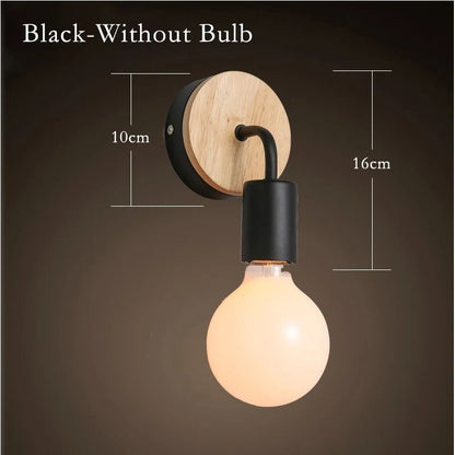 Retro Hemp Rope Wall Lamp With Iron Fixture For Hallways And Bedside Lighting 7
