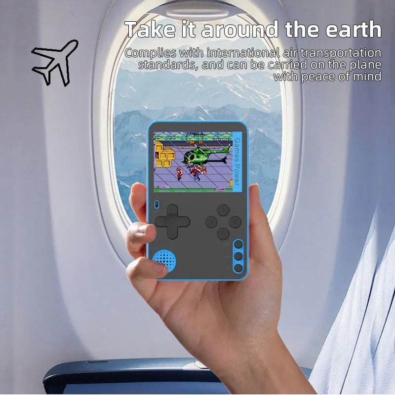 Retro Handheld Gaming Console With 500 Builtin Classic Games For Kids And Adults 4