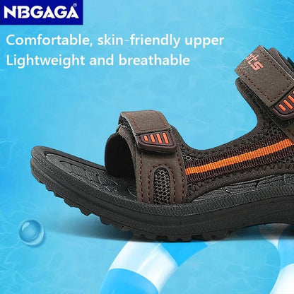 Boys OpenToe Sport Sandals With Soft Sole For Summer Comfort 3