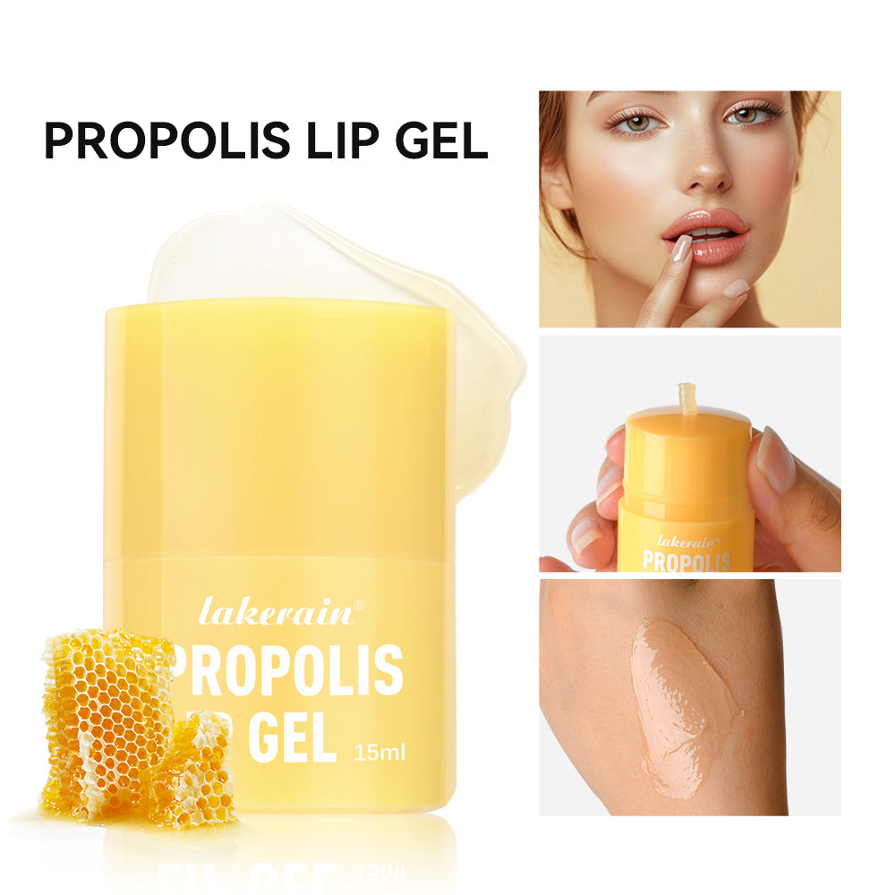 Honey Lip Hydrating Balm Mask, Long-lasting Moisture Butter, Propolis Lipcerin Gentle Exfoliation, Twist Dispenser