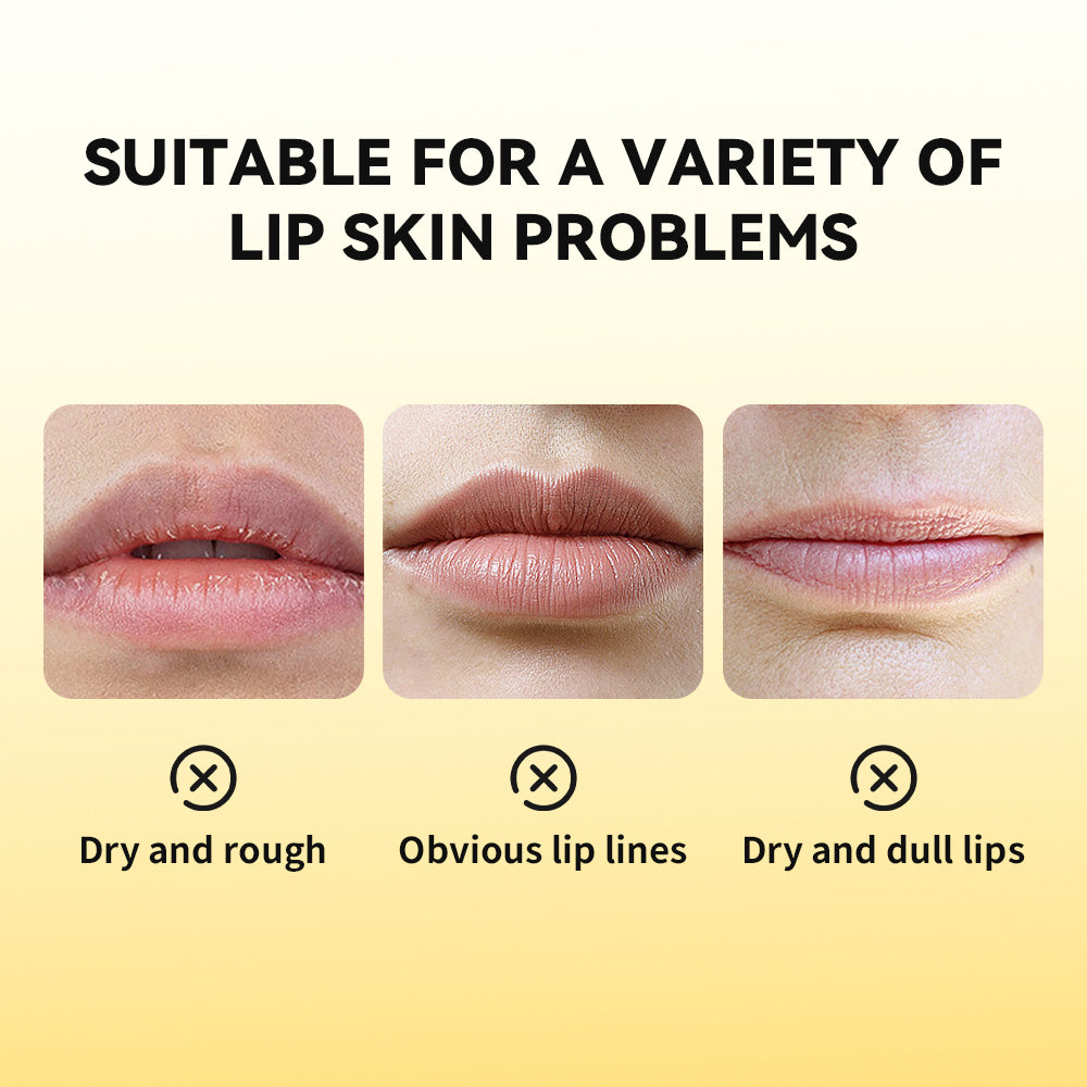 Honey Lip Hydrating Balm Mask, Long-lasting Moisture Butter, Propolis Lipcerin Gentle Exfoliation, Twist Dispenser