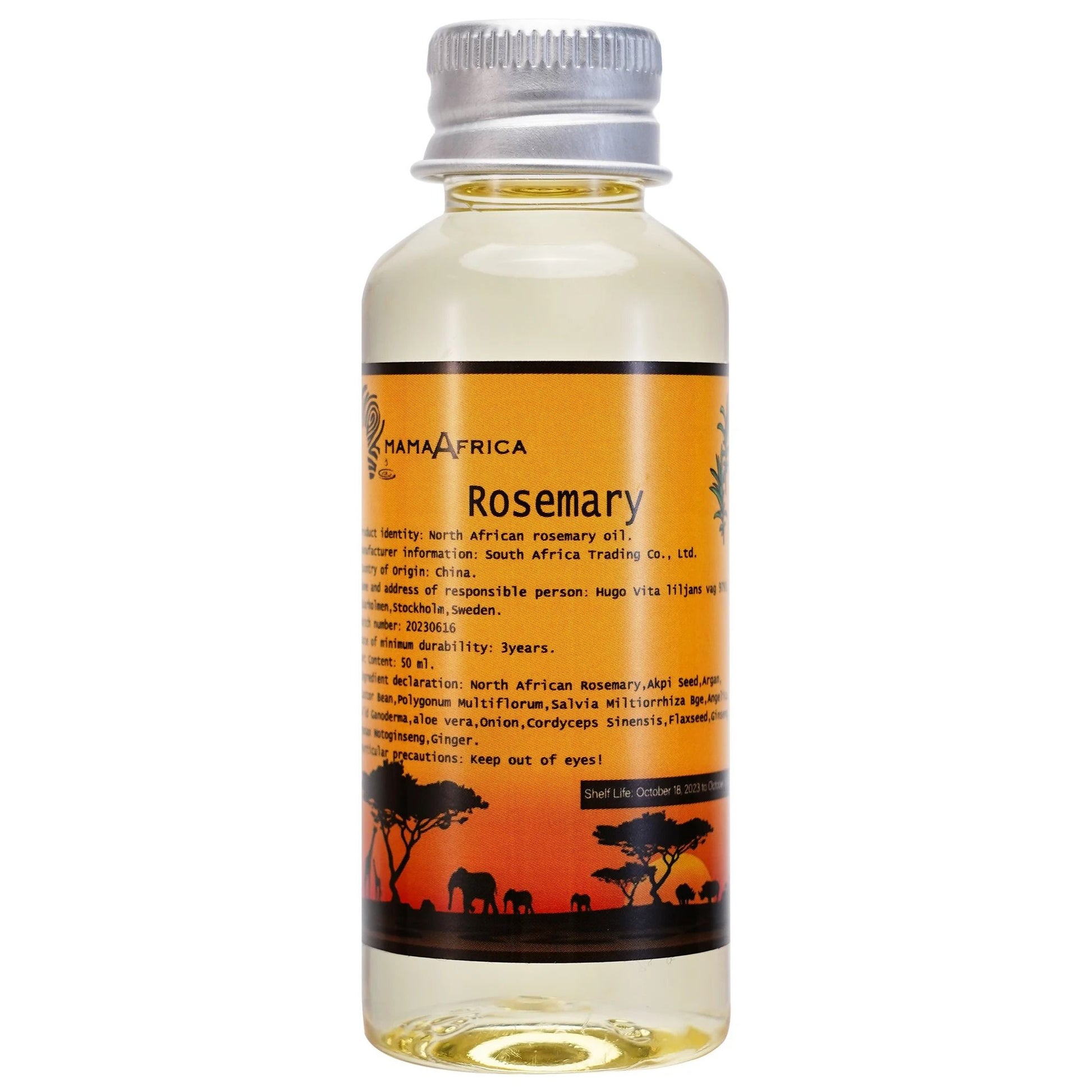 North African Rosemary Hair Oil For Deep Conditioning And Scalp Strengthening 6