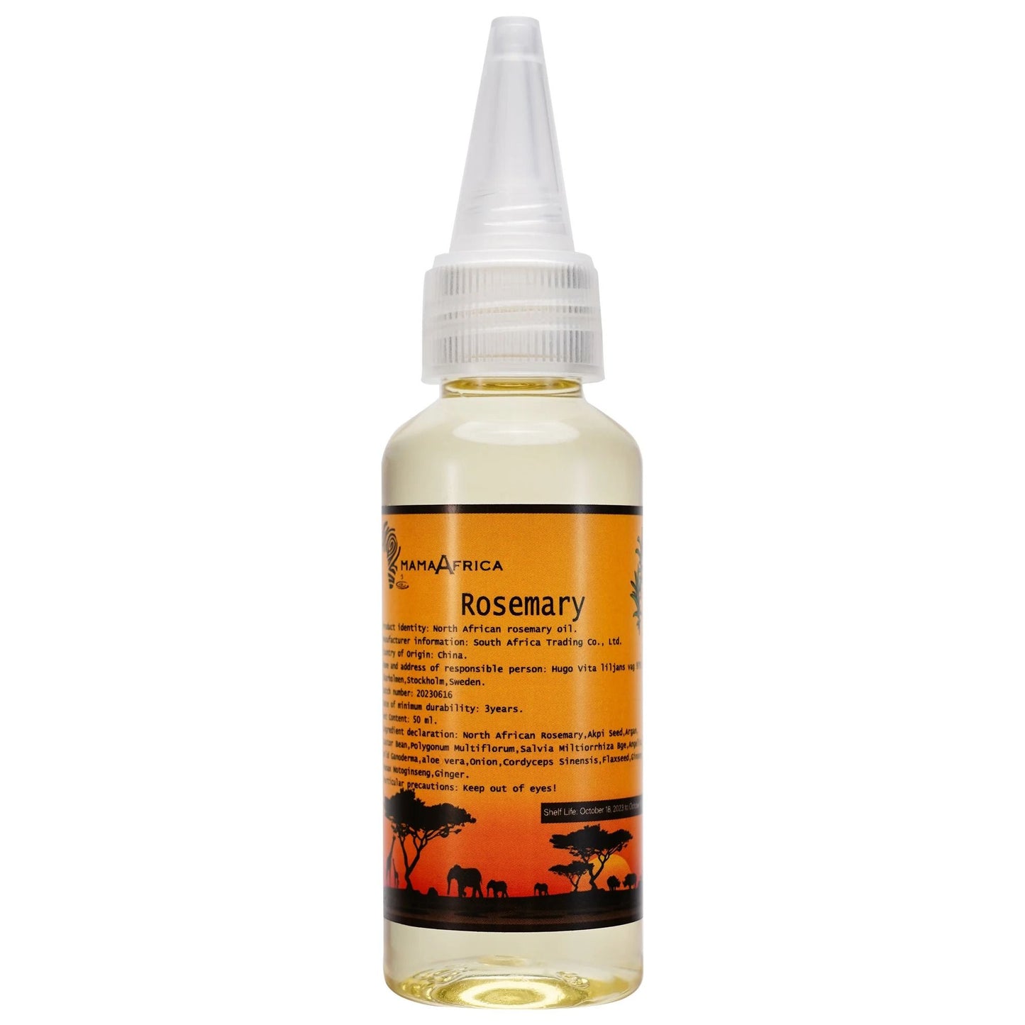 North African Rosemary Hair Oil For Deep Conditioning And Scalp Strengthening 7