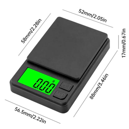 Precision Pocket Scale 1000g X 01g With LCD For Food Jewelry Travel 3
