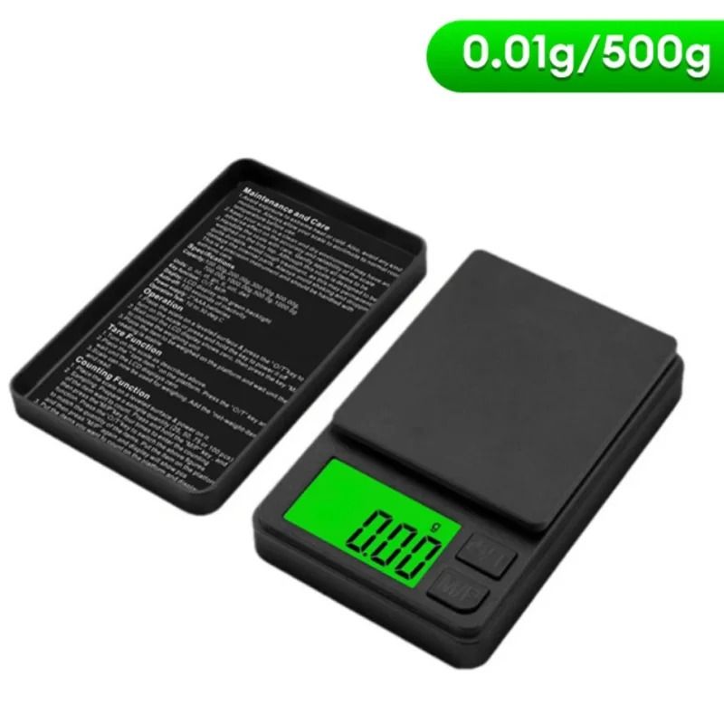 Precision Pocket Scale 1000g X 01g With LCD For Food Jewelry Travel 6