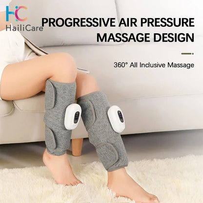 Wireless Electric Leg Massager with Air Compression for Calf Relaxation
