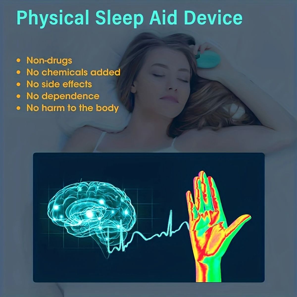 Smart Sleep Aid Pulse Device For Anxiety And Insomnia Relief 5