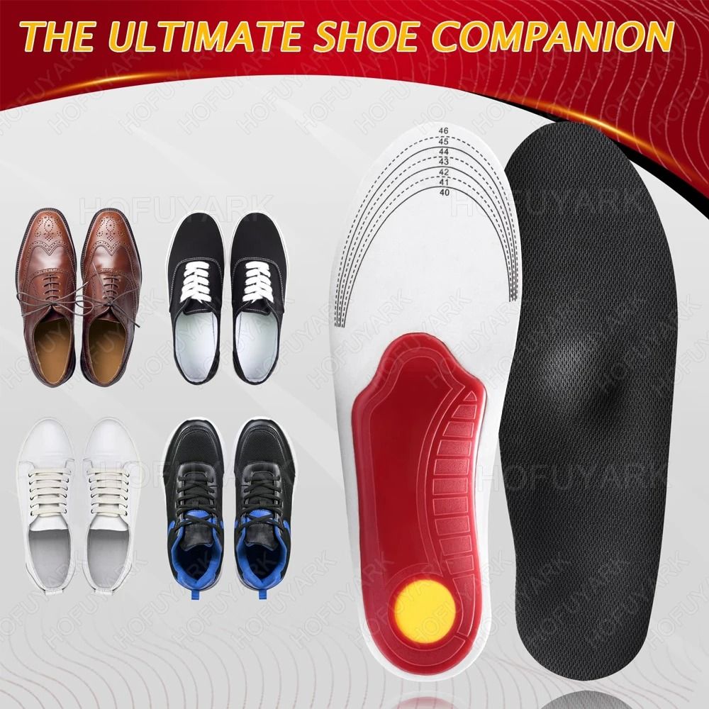 Orthotic Insoles For Men With Arch Support And Plantar Fasciitis Relief 6