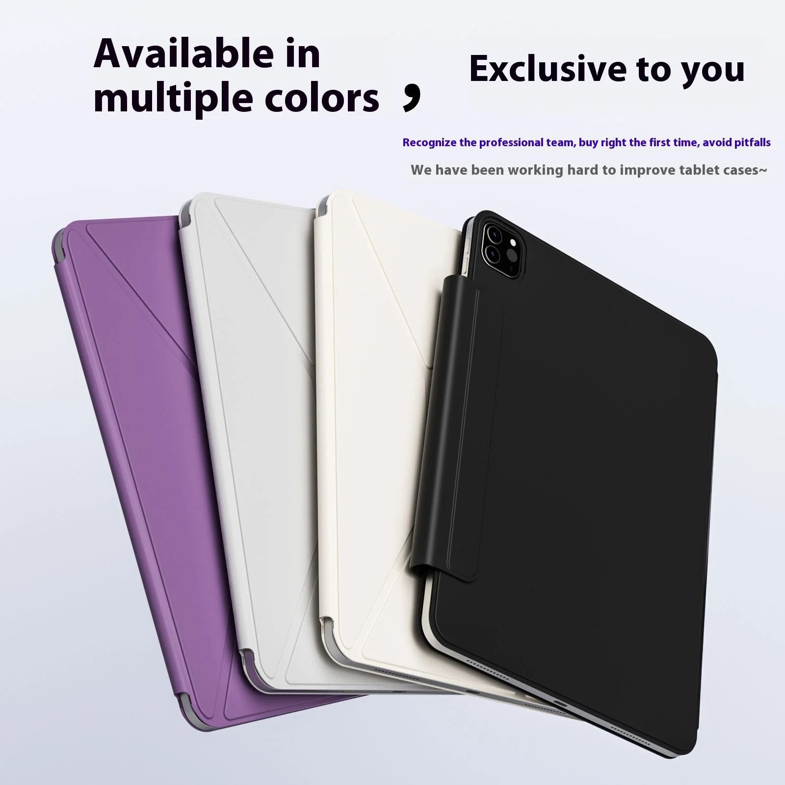 Magnetic IPad Case For Air 7 And Pro 11 13 Inch With Stand And Pencil Holder 2
