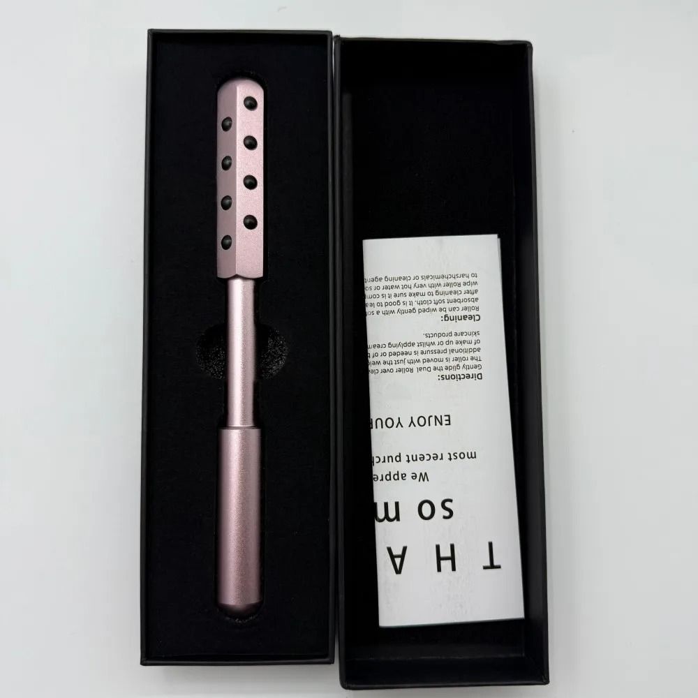 24 Bead Facial Acupressure Roller For Skin Tightening And Lymphatic Massage 12