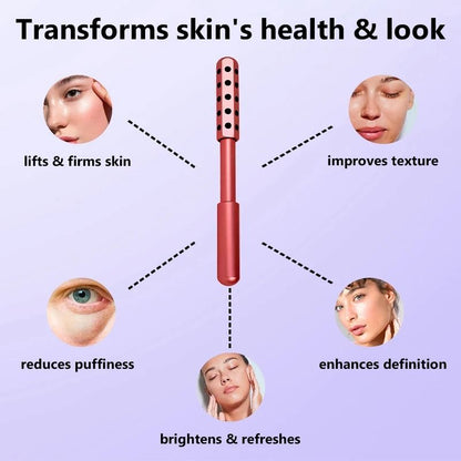 24 Bead Facial Acupressure Roller For Skin Tightening And Lymphatic Massage 3
