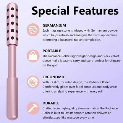 24 Bead Facial Acupressure Roller For Skin Tightening And Lymphatic Massage 5