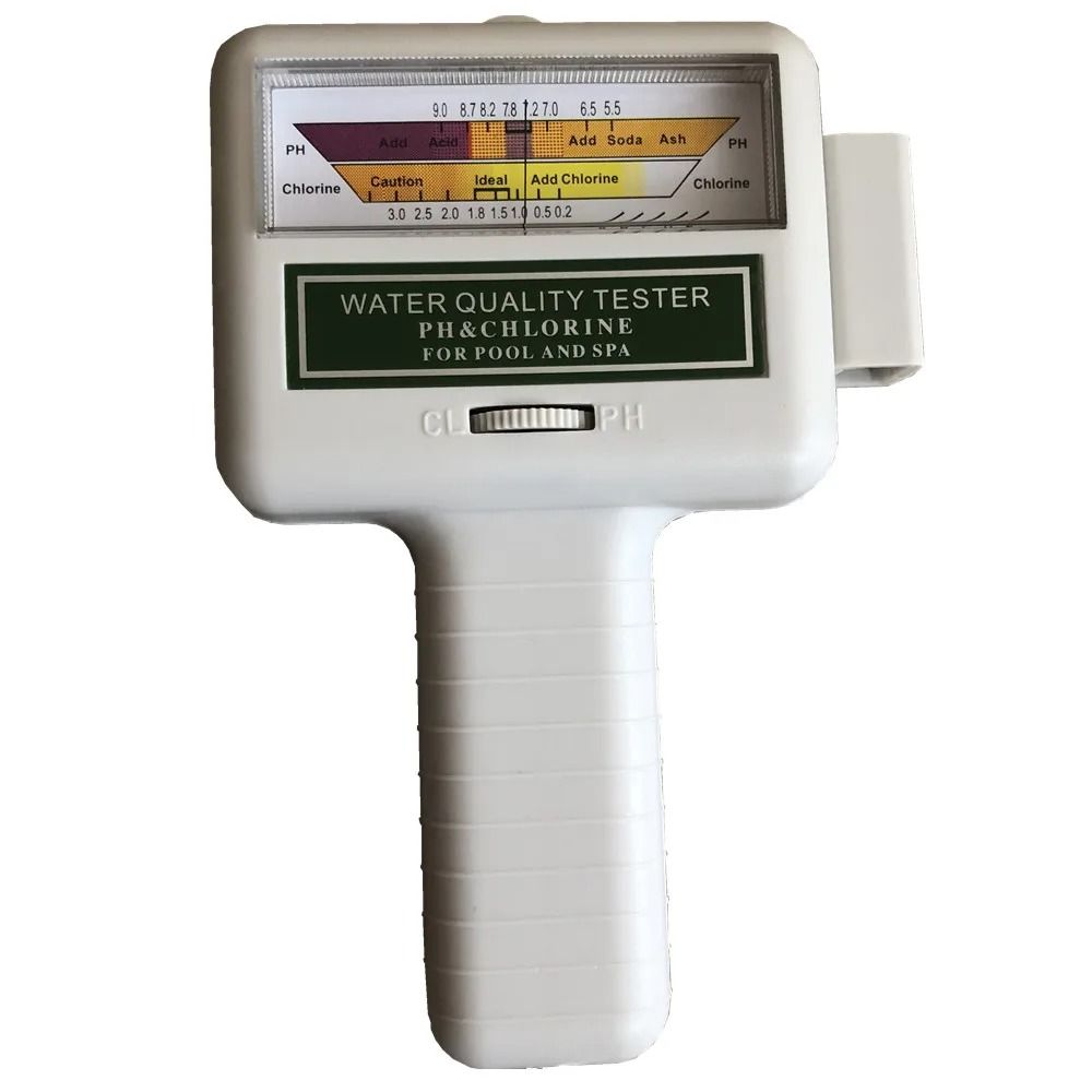 2 In 1 Digital Chlorine And PH Level Tester For Pool And Spa Water Quality 7