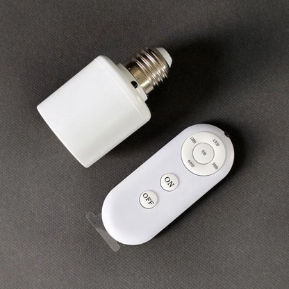 Smart Remote Control Lamp Holder With Timer Function 3