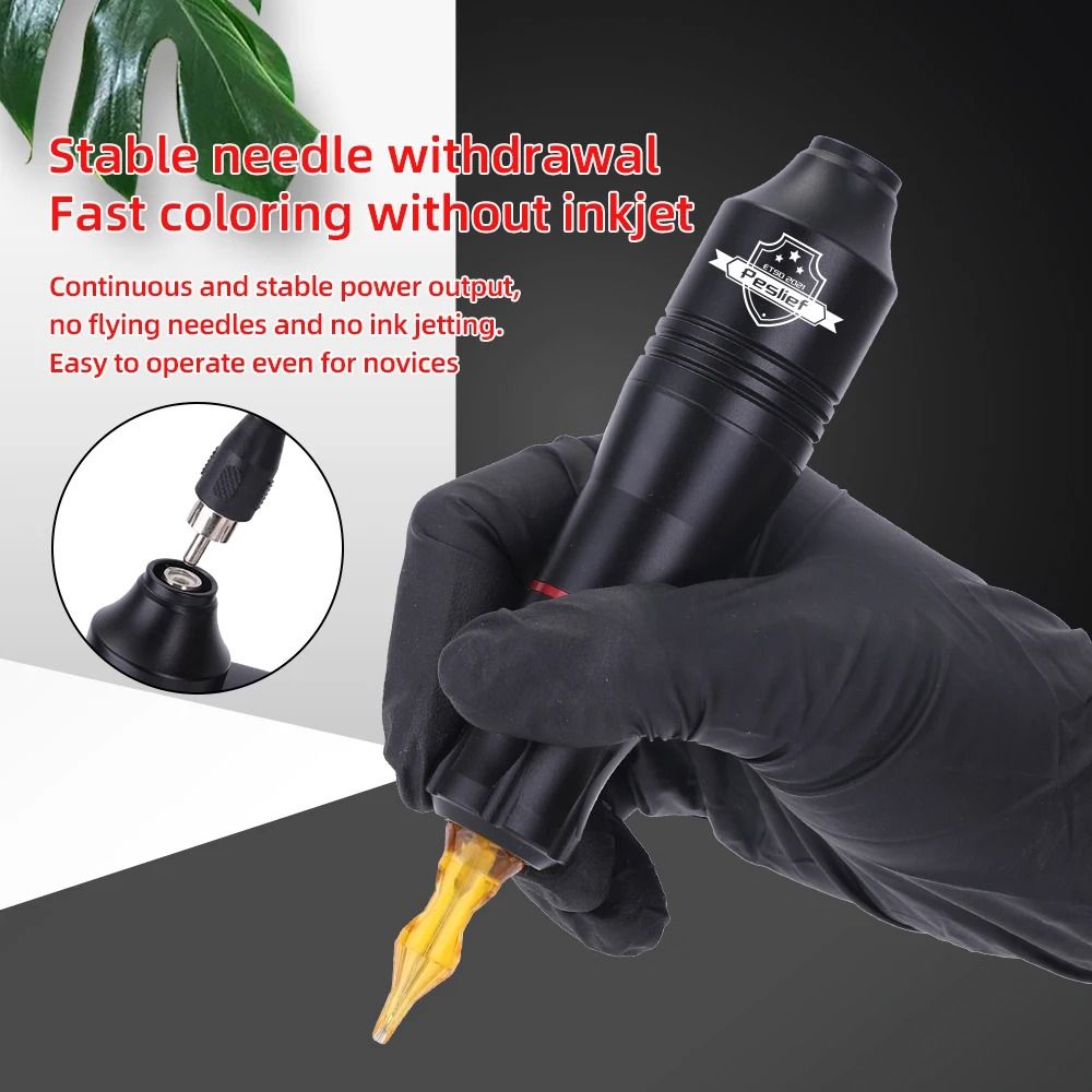Wireless Rotary Tattoo Kit With Needles For Professional Artists 1
