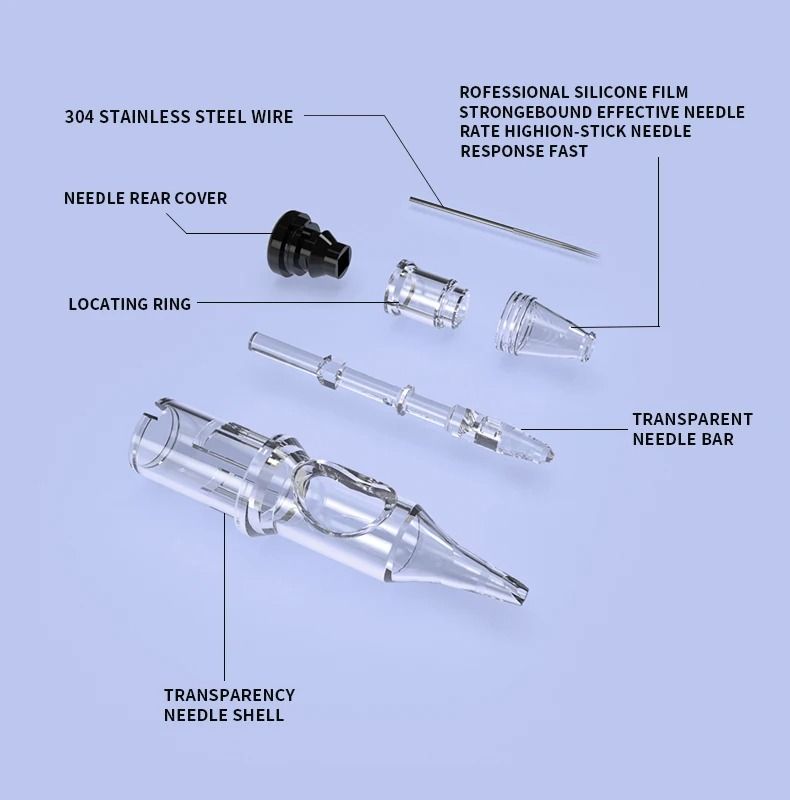 Wireless Rotary Tattoo Kit With Needles For Professional Artists 5