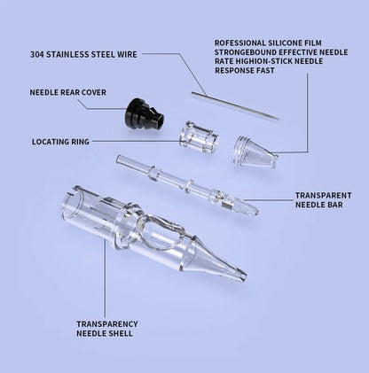Wireless Rotary Tattoo Kit With Needles For Professional Artists 5