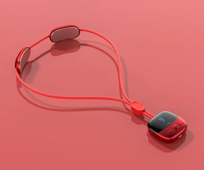 Mini Smart Hanging Neck Massager With Heat And EMS Pulse Relief 8