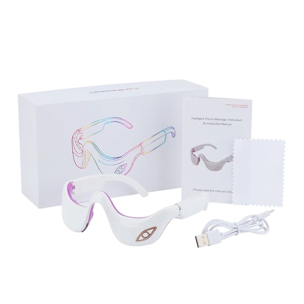 Electric Eye Massager With Heat And Vibration For Fatigue And Wrinkle Relief 7