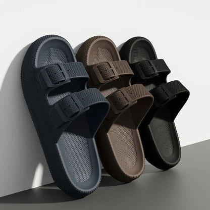 Mens Outdoor Thick Sole Non Slip Sandals For Shower And House Wear 1