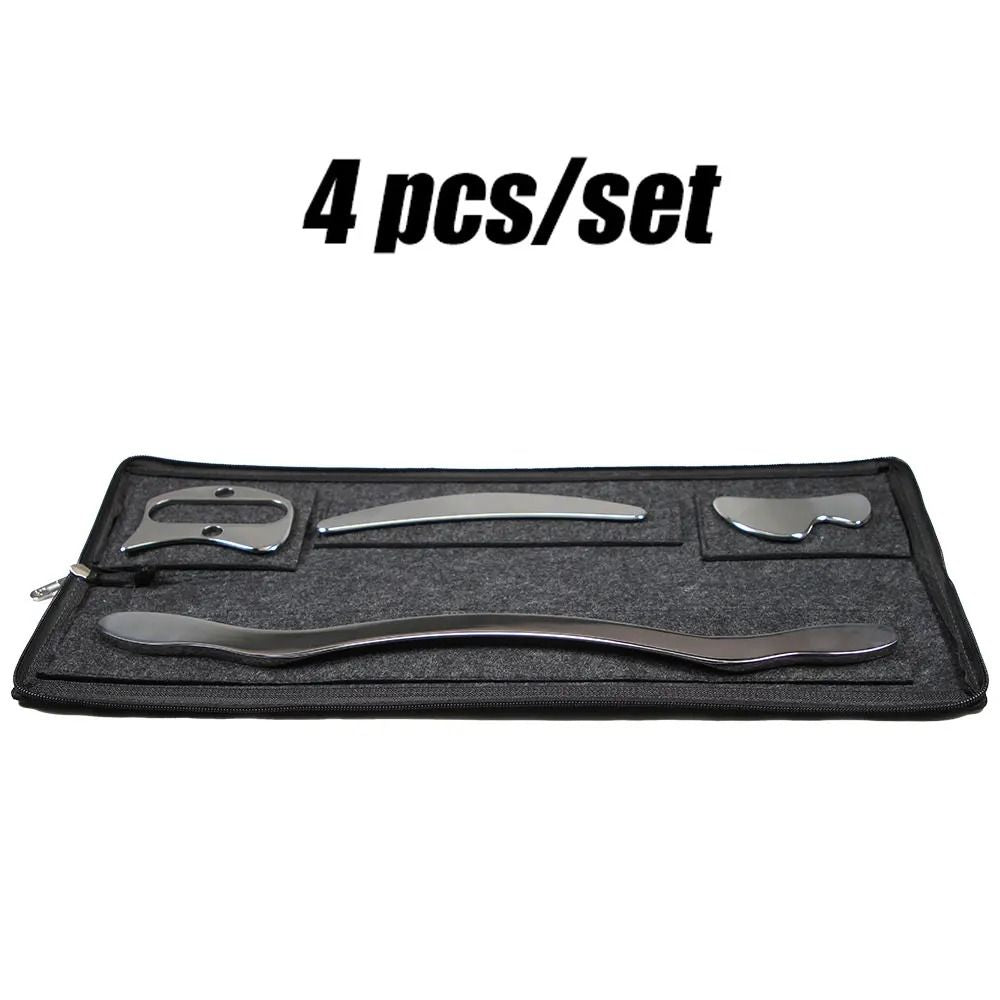 Stainless Steel Gua Sha Massage Tool Set For Full Body Scraping Therapy 9