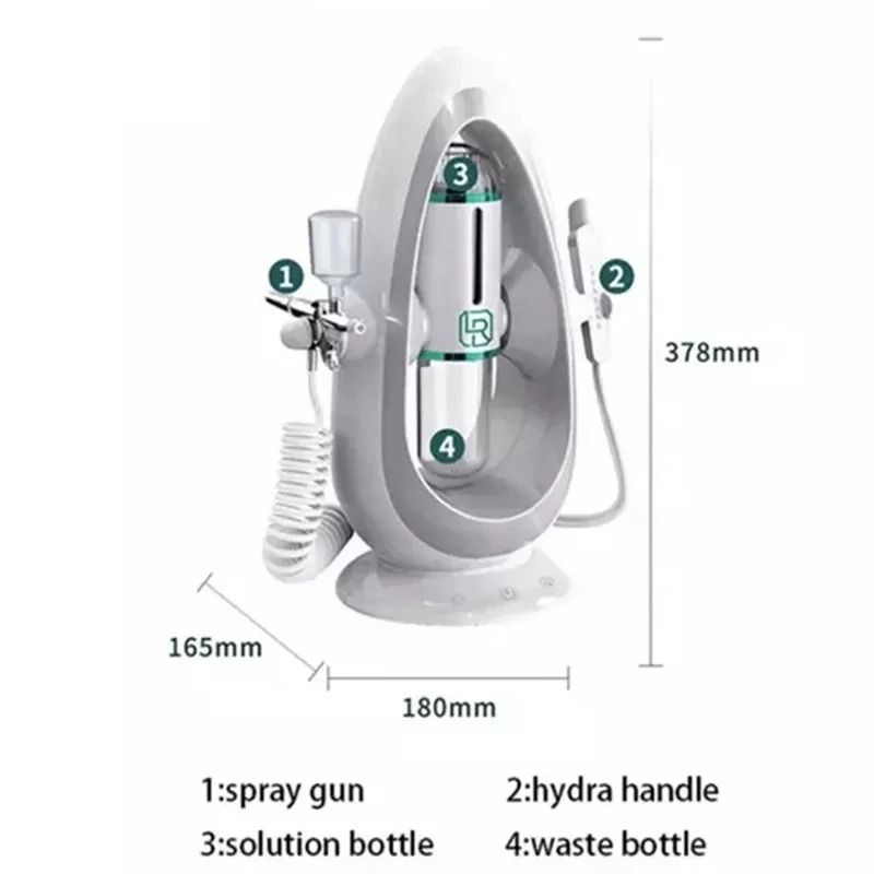 Hydra Dermabrasion Aqua Facial Device With Oxygen Injection And Blackhead Suction 4