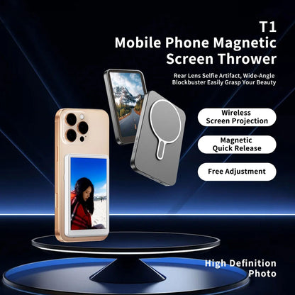 Magnetic Smartphone Rear Camera Monitor For Vlogging And SelfTimer Shots 4