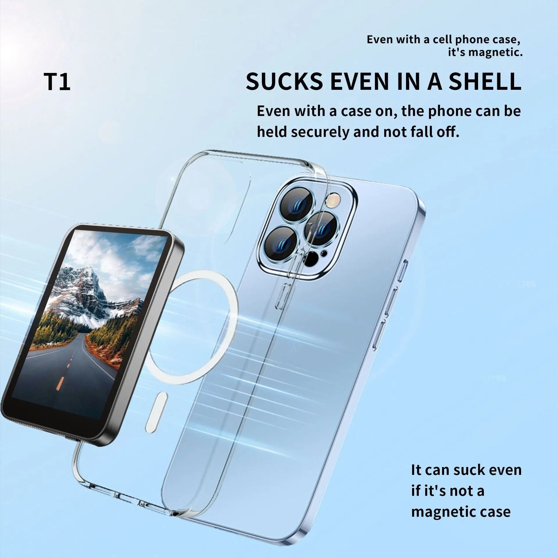 Magnetic Smartphone Rear Camera Monitor For Vlogging And SelfTimer Shots 6