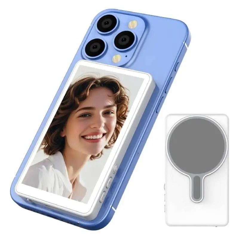 Magnetic Smartphone Rear Camera Monitor For Vlogging And SelfTimer Shots 7