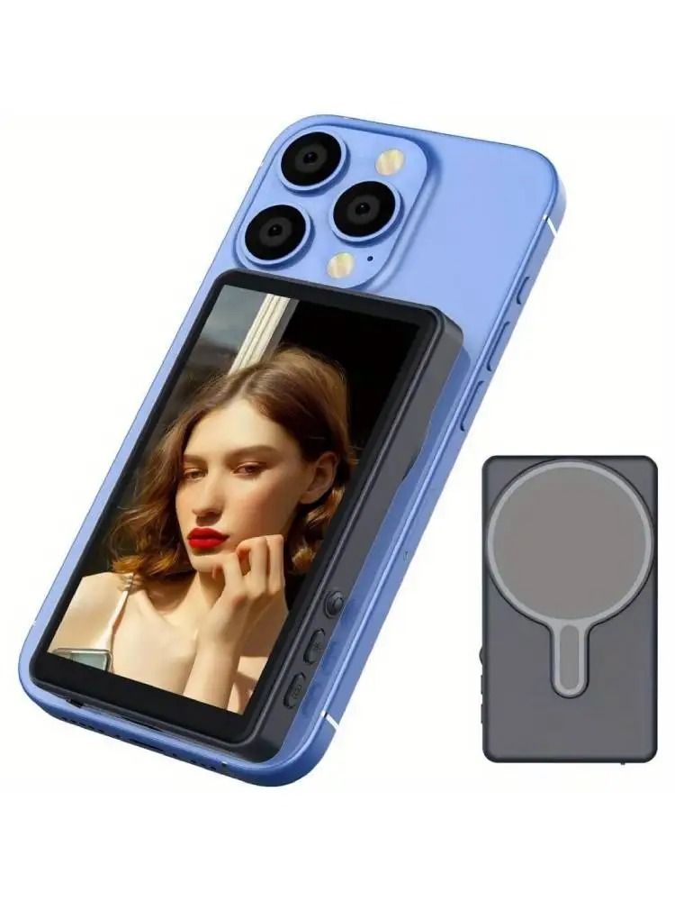 Magnetic Smartphone Rear Camera Monitor For Vlogging And SelfTimer Shots 8