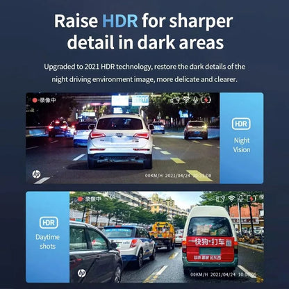 2K HD Night Vision Car Dash Cam With WiFi And Parking Monitor 1