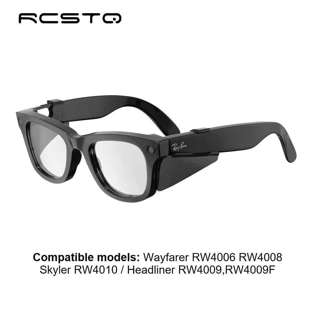 Anti Glare Light Shield for Ray Ban Meta Wayfarer RW4008 RW4006 RW4010 RW4009 Smart Glasses Accessories