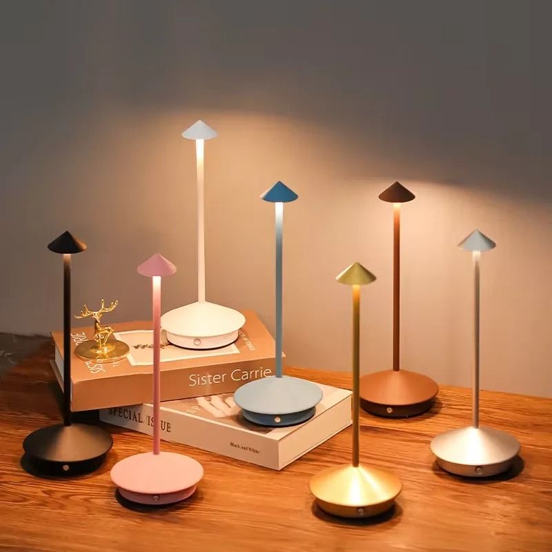 Modern Mushroom LED Table Lamp For Bedroom Home Decor Bedside Night Light Ambient Lighting For Rest 5