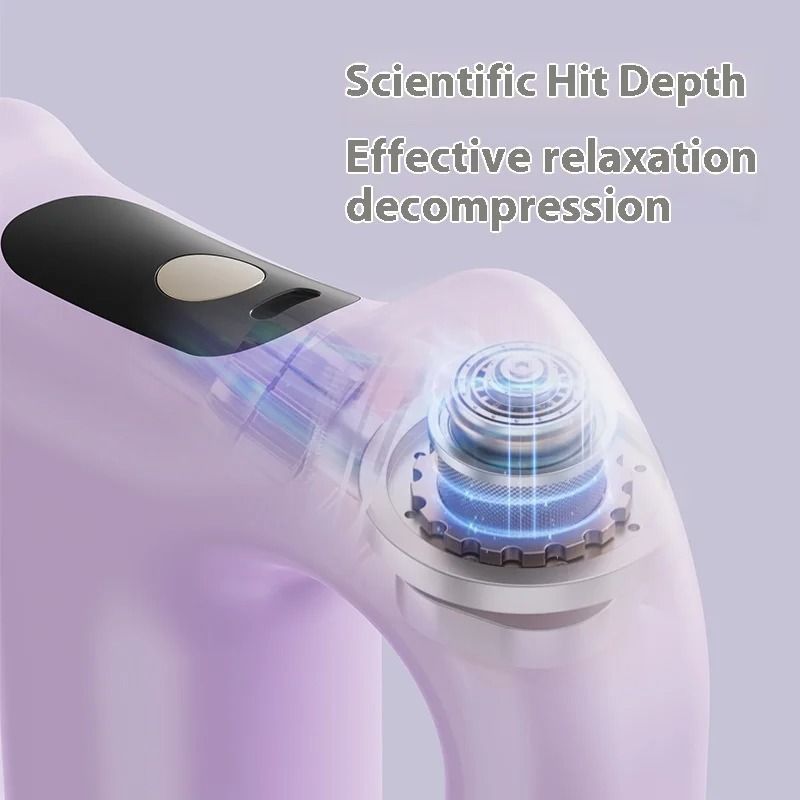 Electric Fascia Massage Ring With Adjustable Belt Deep Tissue Slimming Vibration Therapy For Full B 1
